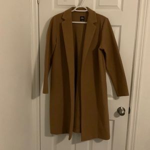 Brown Zara coat size Large